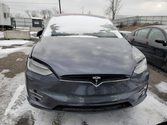 5YJXCBE22MF320407 - 2021 TESLA MODEL X GRAY photo 5