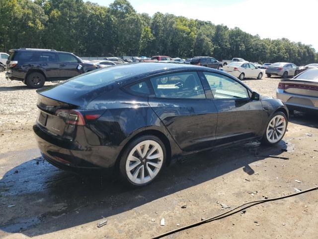 5YJ3E1EB3MF916399 - 2021 TESLA MODEL 3 Черный фото 3