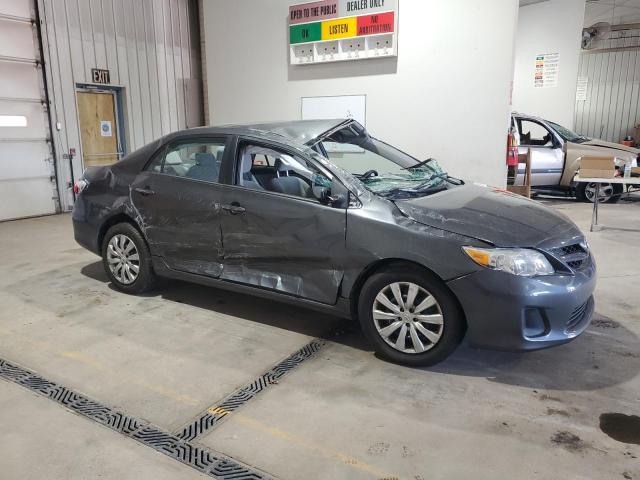 2T1BU4EE9CC901791 - 2012 TOYOTA COROLLA BASE GRAY photo 4