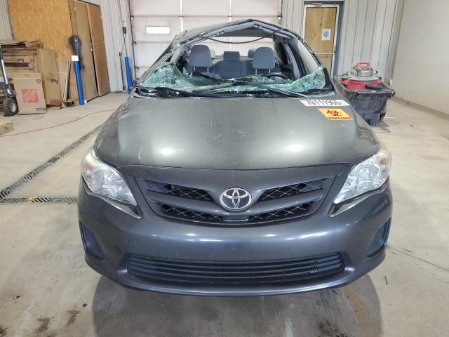 2T1BU4EE9CC901791 - 2012 TOYOTA COROLLA BASE GRAY photo 5