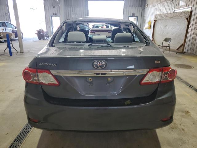 2T1BU4EE9CC901791 - 2012 TOYOTA COROLLA BASE GRAY photo 6