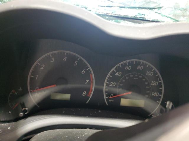 2T1BU4EE9CC901791 - 2012 TOYOTA COROLLA BASE GRAY photo 9