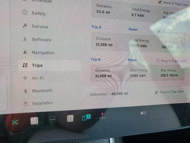 5YJ3E1EB0KF474551 - 2019 TESLA MODEL 3 Красный фото 9
