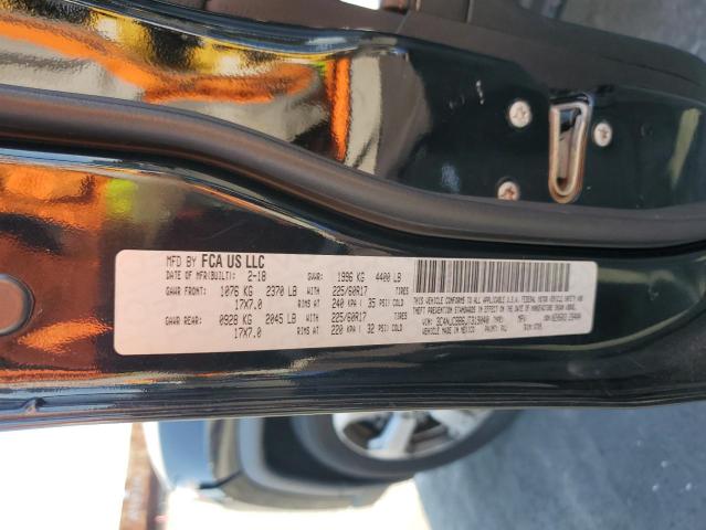 3C4NJCBB6JT319040 - 2018 JEEP COMPASS LATITUDE Siyah fotoğraf 13