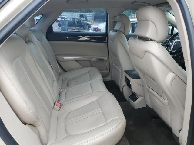 3LN6L2G98GR630291 - 2016 LINCOLN MKZ BEIGE photo 10