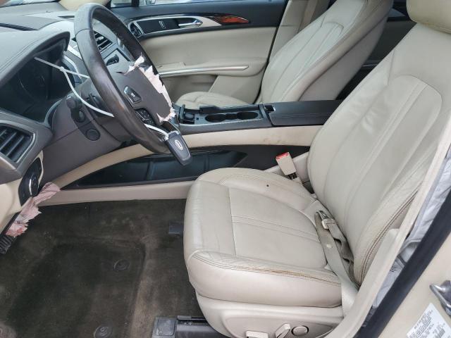3LN6L2G98GR630291 - 2016 LINCOLN MKZ BEIGE photo 7