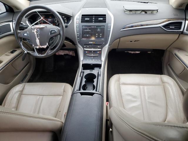 3LN6L2G98GR630291 - 2016 LINCOLN MKZ BEIGE photo 8