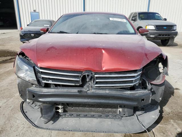 1VWAT7A3XFC046145 - 2015 VOLKSWAGEN PASSAT S RED photo 5