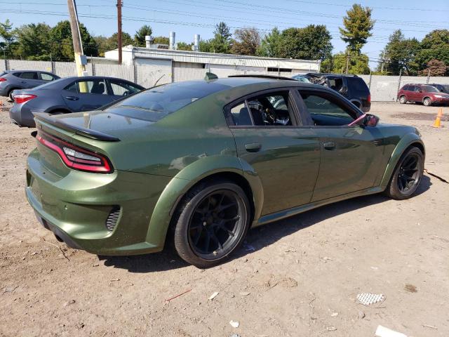 2C3CDXGJ7LH217686 - 2020 DODGE CHARGER SCAT PACK GREEN photo 3