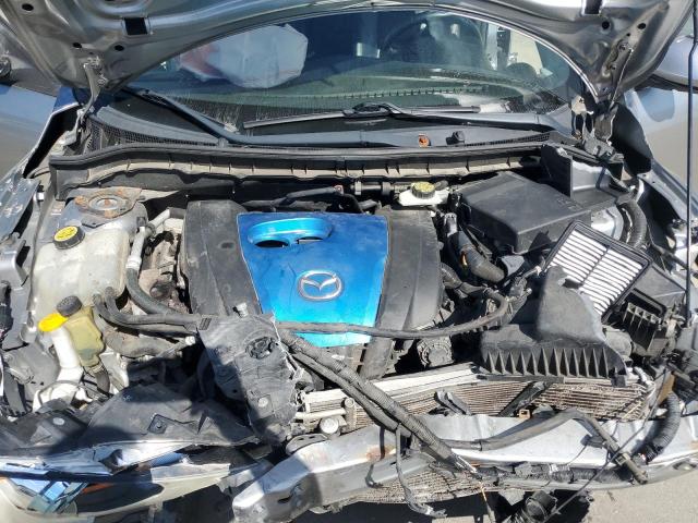 JM1BL1W70C1596820 - 2012 MAZDA 3 I SILVER photo 11