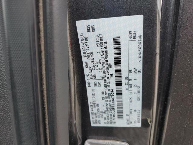 1FMCU0F75JUA79094 - 2018 FORD ESCAPE S Boz foto 13