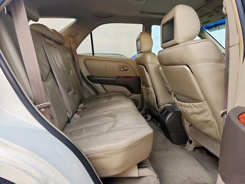 JTJGF10U410113129 - 2001 LEXUS RX 300 WHITE photo 10