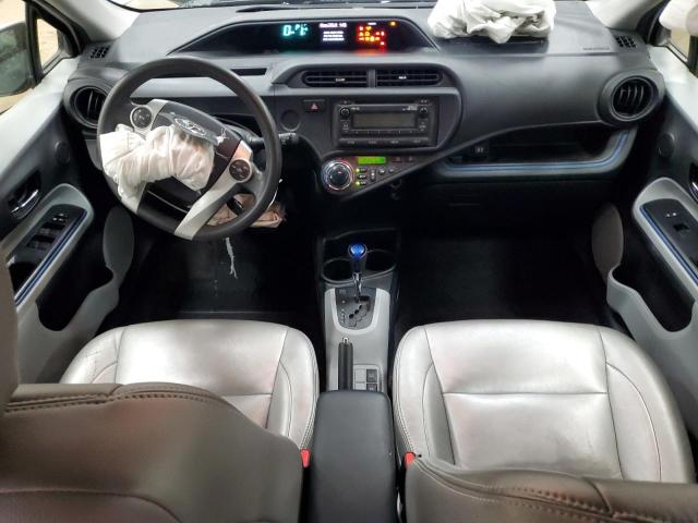 JTDKDTB3XD1554877 - 2013 TOYOTA PRIUS C WHITE photo 8