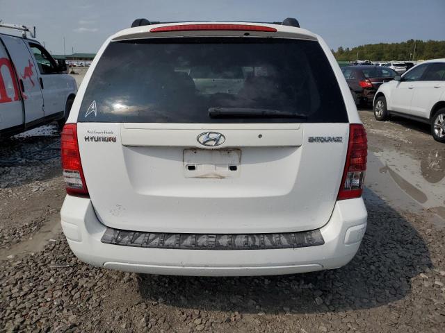 KNDMC233586055207 - 2008 HYUNDAI ENTOURAGE GLS WHITE photo 6