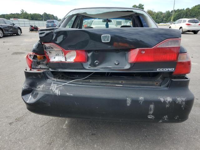 1HGCG5655WA134628 - 1998 HONDA ACCORD EX BLACK photo 6