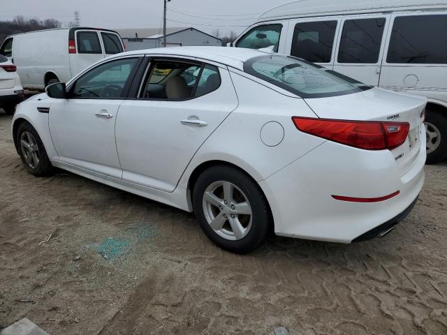 KNAGM4A7XF5636763 - 2015 KIA OPTIMA LX WHITE photo 2