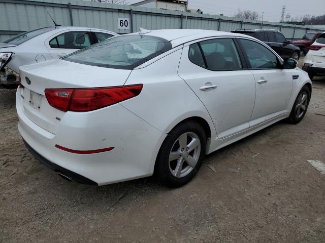 KNAGM4A7XF5636763 - 2015 KIA OPTIMA LX WHITE photo 3