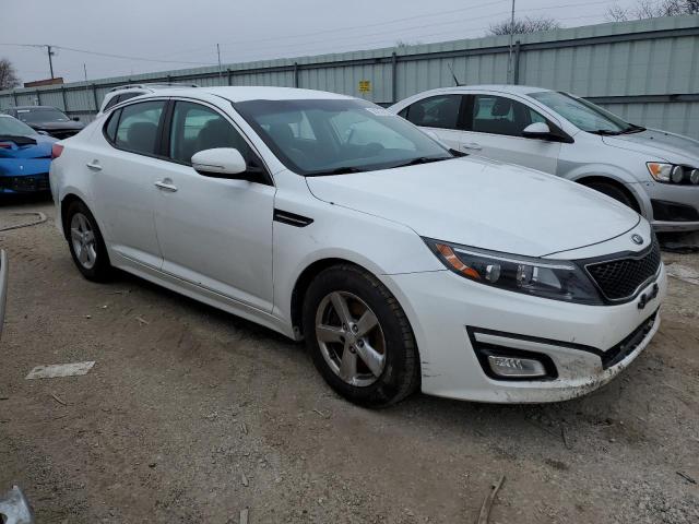 KNAGM4A7XF5636763 - 2015 KIA OPTIMA LX WHITE photo 4