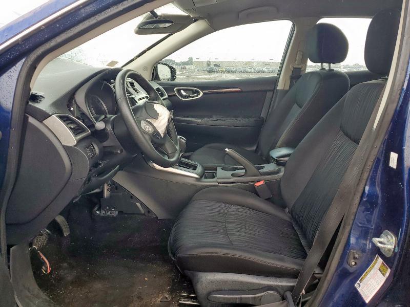 3N1AB7AP9KY212619 - 2019 NISSAN SENTRA S 蓝色 照片 7