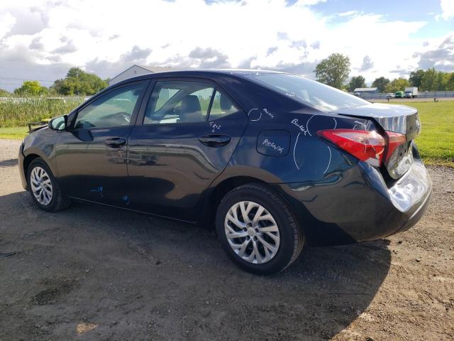 2T1BURHE3JC981451 - 2018 TOYOTA COROLLA L 蓝色 照片 2