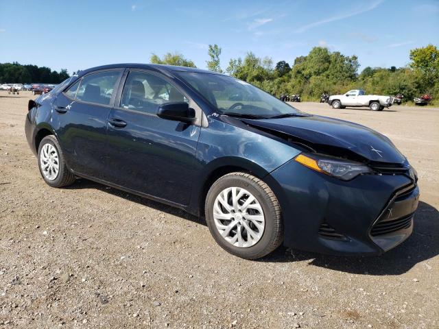 2T1BURHE3JC981451 - 2018 TOYOTA COROLLA L 蓝色 照片 4