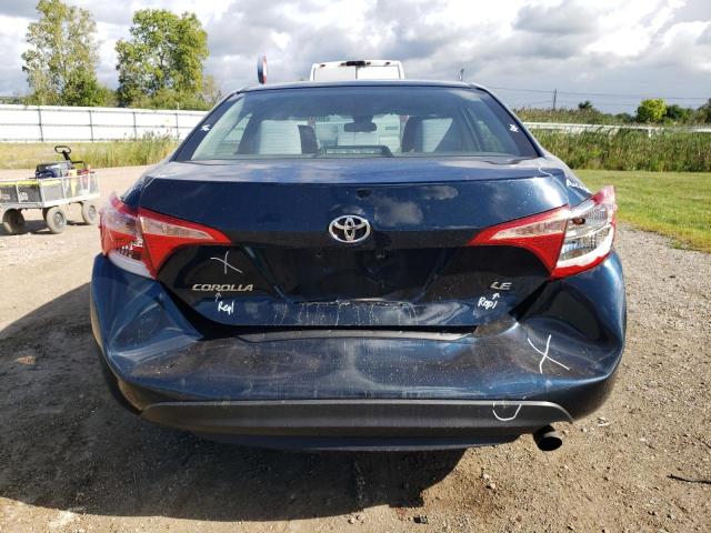 2T1BURHE3JC981451 - 2018 TOYOTA COROLLA L 蓝色 照片 6
