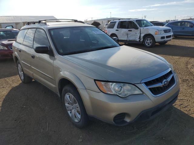 4S4BP60C686355812 - 2008 SUBARU OUTBACK GOLD photo 4