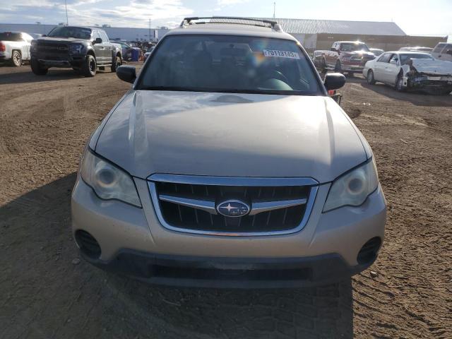 4S4BP60C686355812 - 2008 SUBARU OUTBACK GOLD photo 5