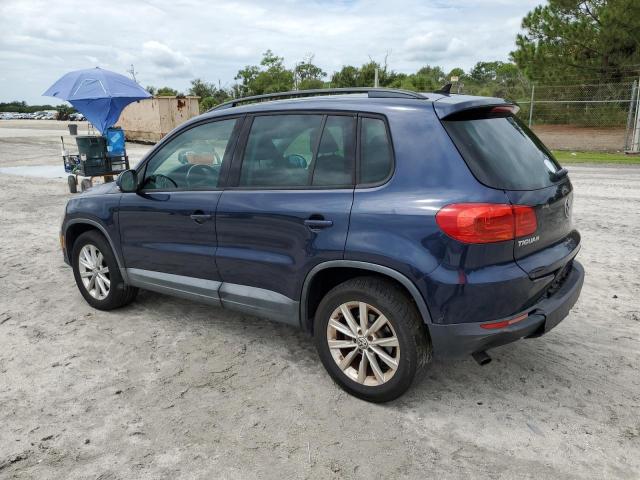 WVGAV7AXXFW597945 - 2015 VOLKSWAGEN TIGUAN S BLUE photo 2