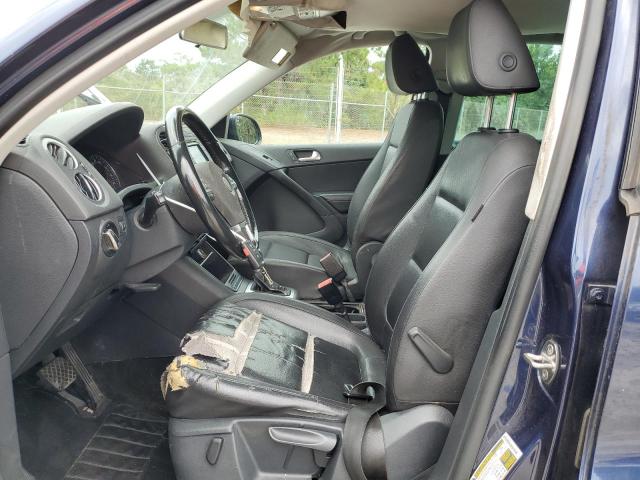 WVGAV7AXXFW597945 - 2015 VOLKSWAGEN TIGUAN S BLUE photo 7