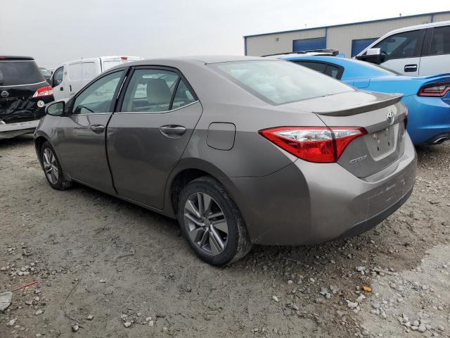 5YFBPRHE9FP253597 - 2015 TOYOTA COROLLA ECO BROWN photo 2