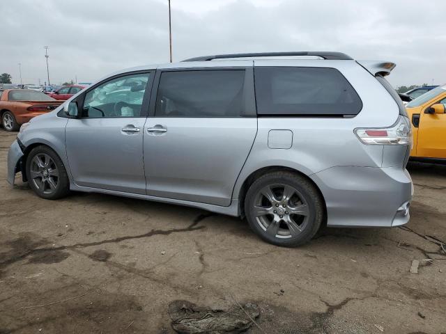 5TDXZ3DC3HS856962 - 2017 TOYOTA SIENNA SE CHARCOAL photo 2