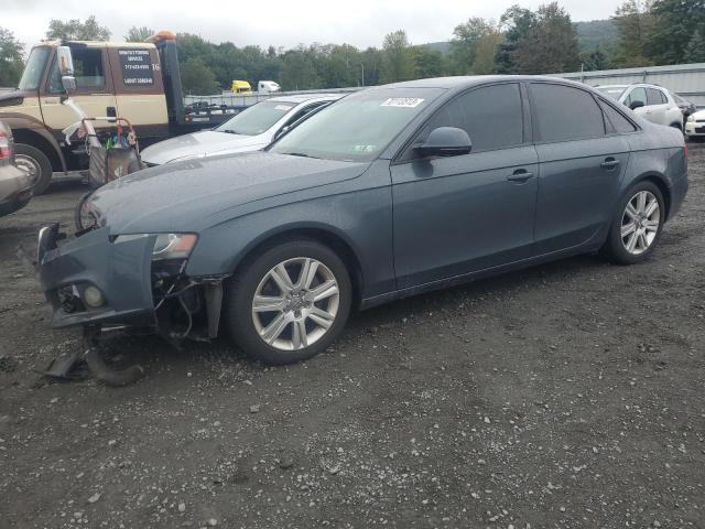 WAULF78K49N073931 - 2009 AUDI A4 2.0T QUATTRO GRAY photo 1