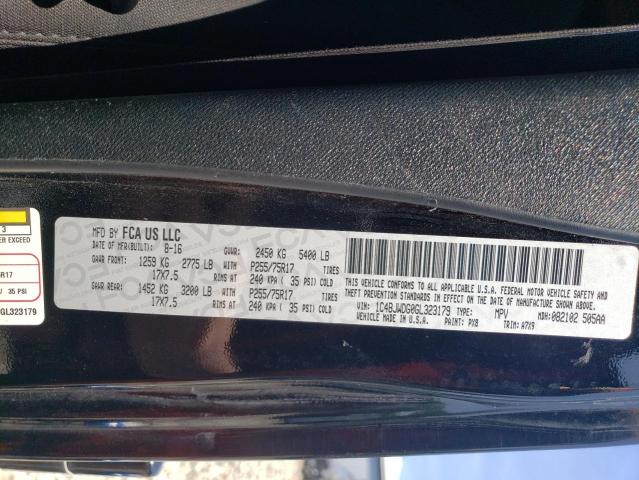 1C4BJWDG0GL323179 - 2016 JEEP WRANGLER U SPORT Negro foto 24