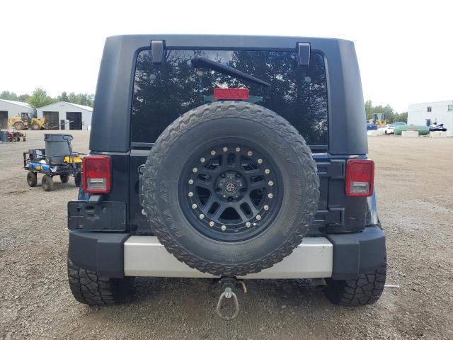 1J4GA59108L524189 - 2008 JEEP WRANGLER U SAHARA BLACK photo 6