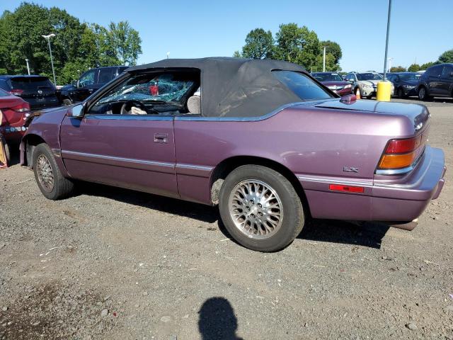 1C3EU4531SF550817 - 1995 CHRYSLER LEBARON GTC PURPLE photo 2