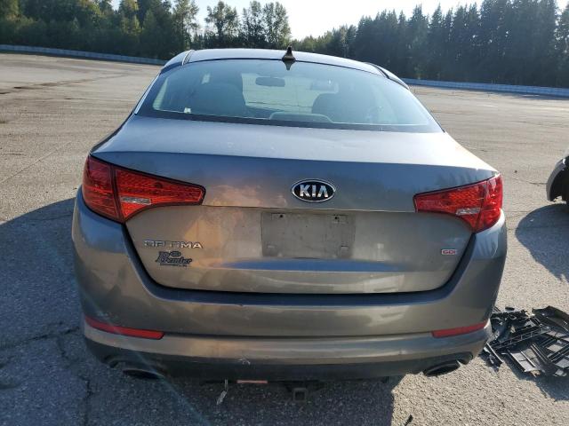 5XXGM4A79DG155818 - 2013 KIA OPTIMA LX GRAY photo 6