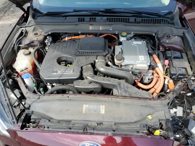 3FA6P0SUXHR149328 - 2017 FORD FUSION TITANIUM PHEV წითელი ფოტო 11