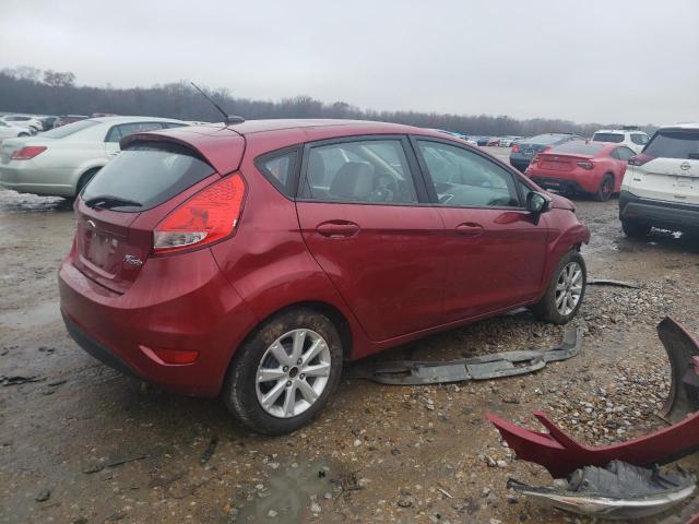 3FADP4EJ2DM174618 - 2013 FORD FIESTA SE RED photo 3