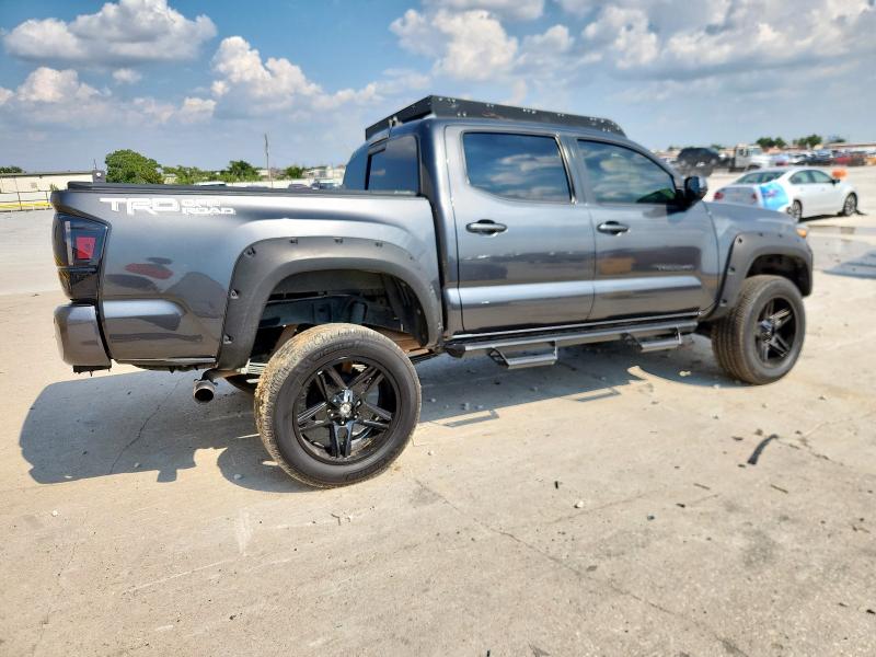 3TMAZ5CN0KM114241 - 2019 TOYOTA TACOMA DOUBLE CAB Graphite photo 3