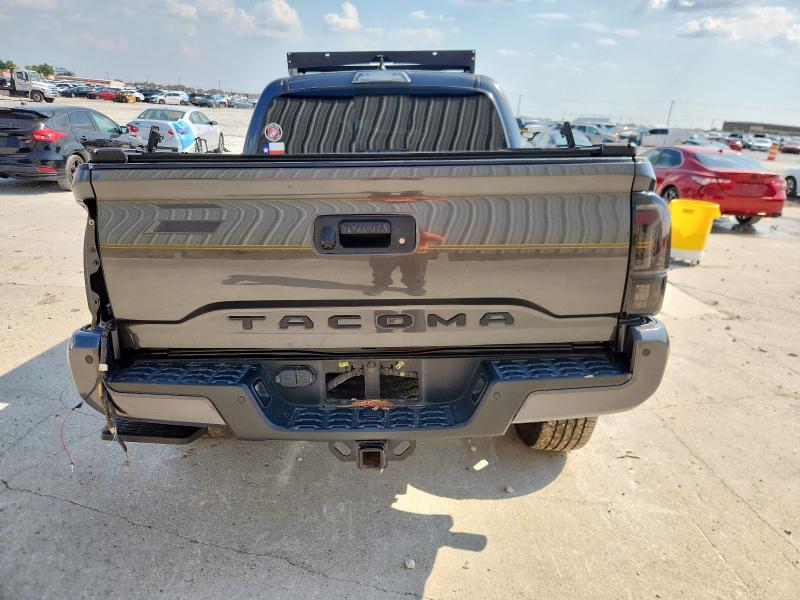 3TMAZ5CN0KM114241 - 2019 TOYOTA TACOMA DOUBLE CAB Graphite photo 6