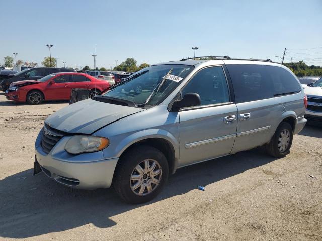 2C4GP54L05R494790 - 2005 CHRYSLER TOWN & COU TOURING Mavi foto 1