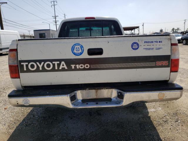 JT4TN14D7V0029794 - 1997 TOYOTA T100 XTRACAB SR5 WHITE photo 6