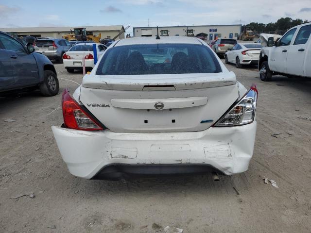 3N1CN7AP6FL916957 - 2015 NISSAN VERSA S WHITE photo 6