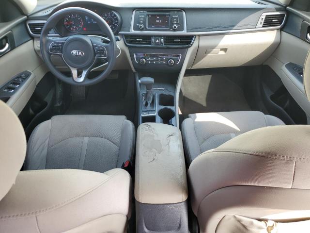 5XXGT4L39GG059642 - 2016 KIA OPTIMA LX WHITE photo 8