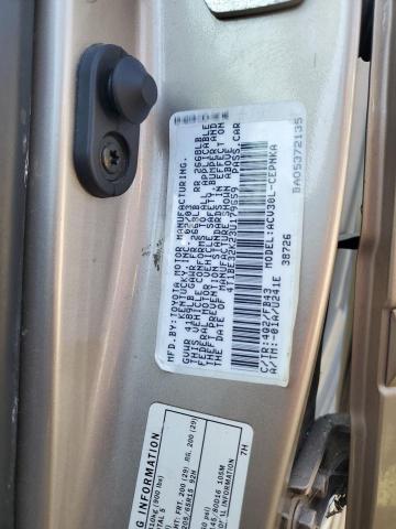 4T1BE32K23U179659 - 2003 TOYOTA CAMRY LE TAN photo 12