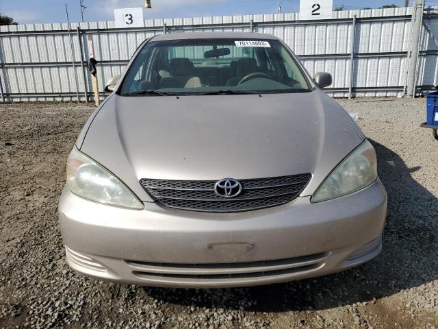 4T1BE32K23U179659 - 2003 TOYOTA CAMRY LE TAN photo 5