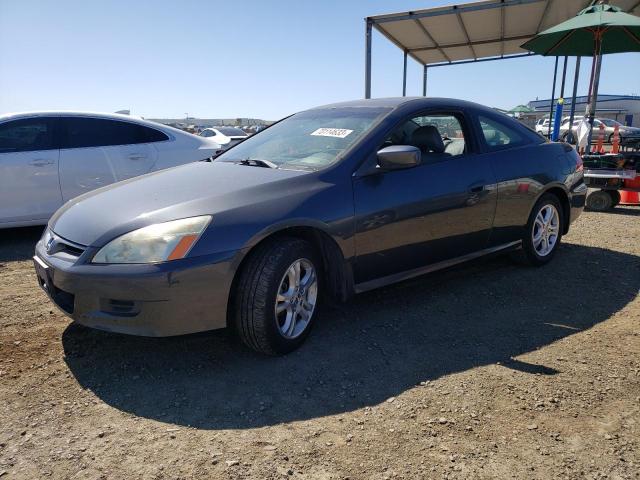 1HGCM72376A020591 - 2006 HONDA ACCORD LX GRAY photo 1