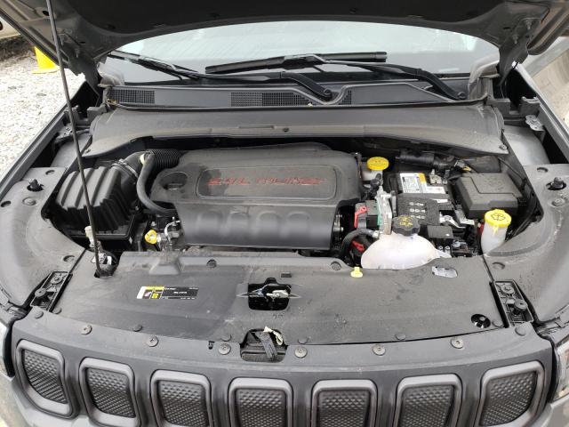 3C4NJDDB9NT144923 - 2022 JEEP COMPASS TRAILHAWK GRAY photo 12