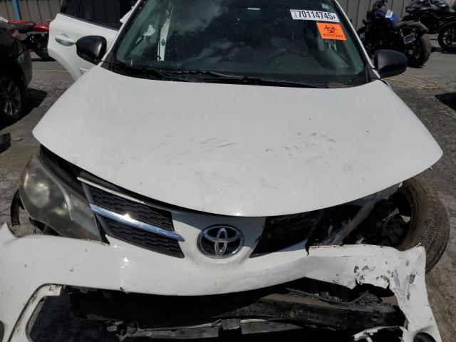 2T3BFREV3DW110798 - 2013 TOYOTA RAV4 LE WHITE photo 12